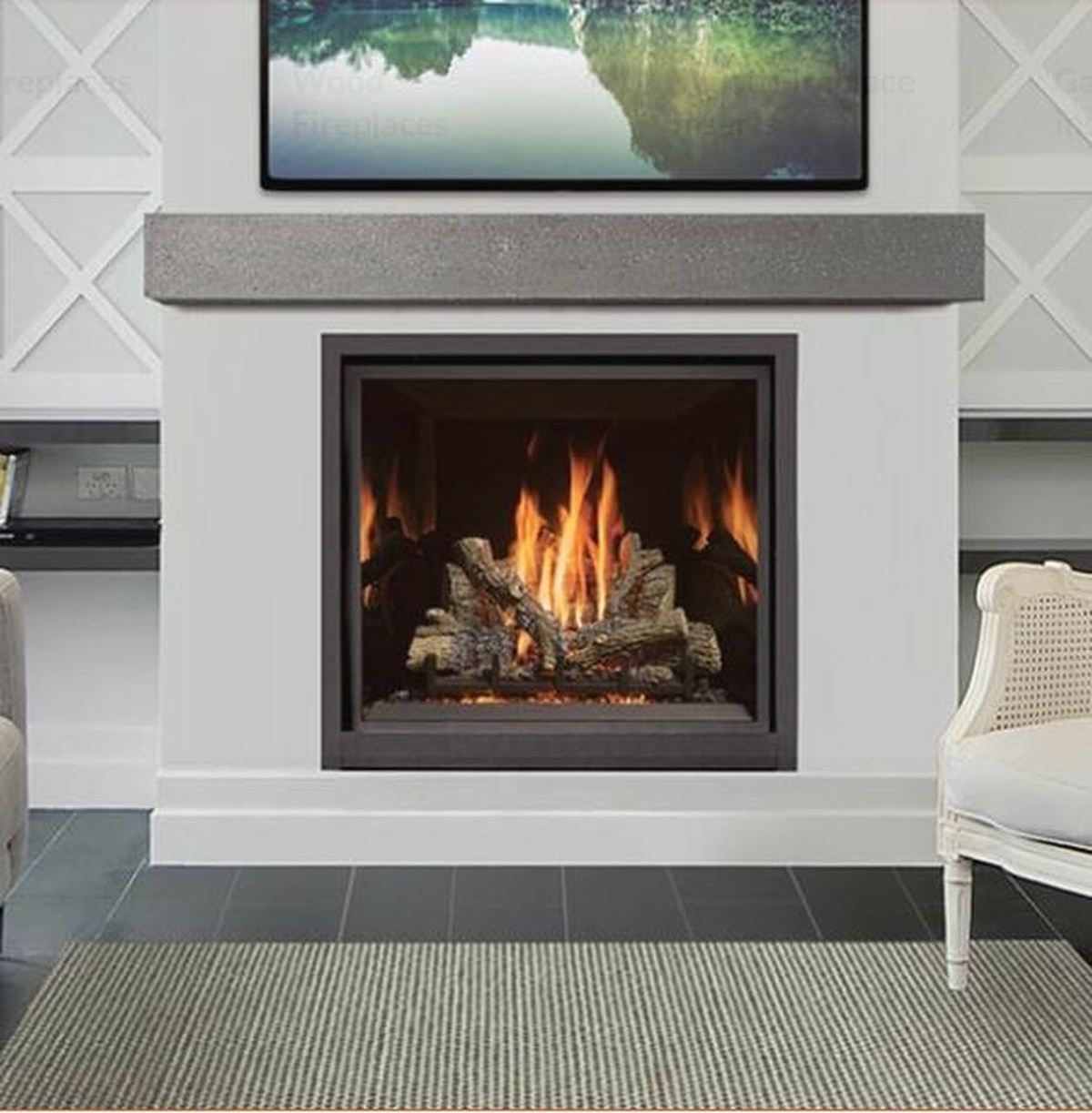 Lopi Probuilder Gas Fireplace