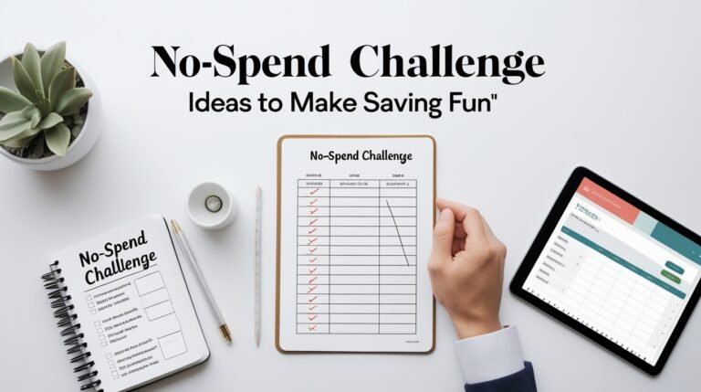 No-Spend Challenge Ideas to Make Saving Fun