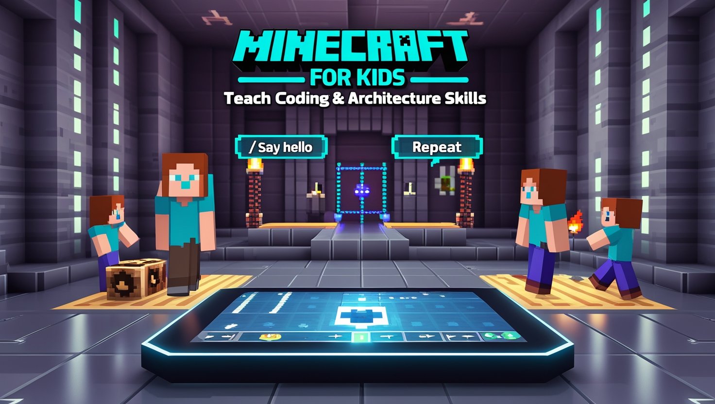 Minecraft for Kids | Teach Coding & Architecture Skills